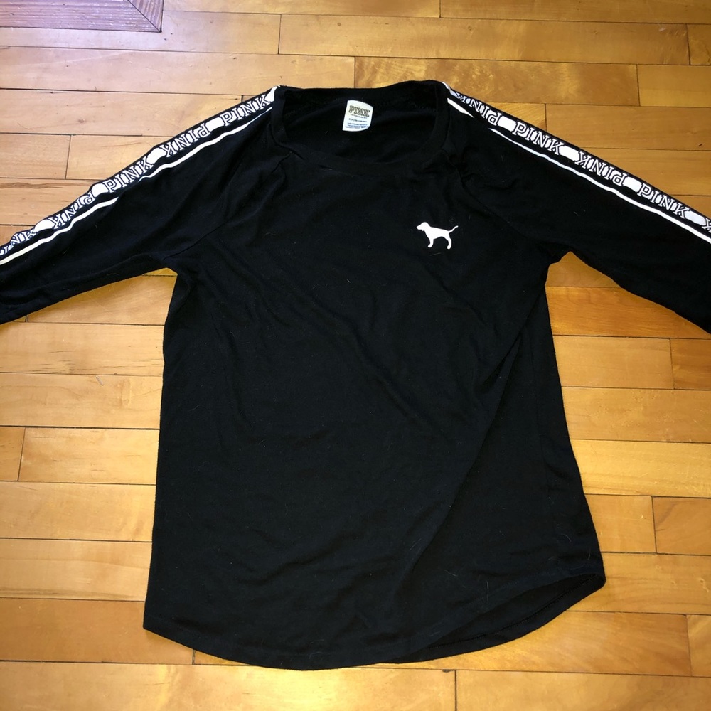 black victoria’s secret shirt